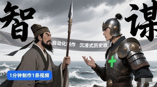扣子工作流一键生成沉浸式历史故事，一天工作量，3分钟搞定-驿想项目网