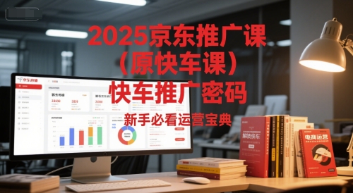2025京东推广课（原快车课）解锁京东快车推广密码，新手必看运营宝典-驿想项目网