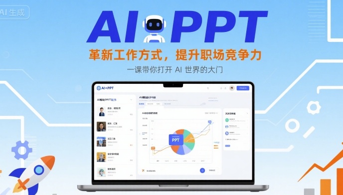 AI+PPT：革新工作方式，提升职场竞争力，一课带你打开 AI 世界的大门-驿想项目网