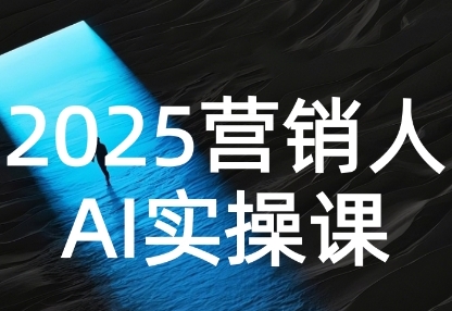 2025营销人Al实操课，AI营销抢跑实战，从Prompt到方案，效率碾压同行-驿想项目网