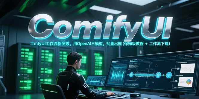 （15191期）ComfyUI工作流新突破，用OpenAI三模型，批量出图(保姆级教程+工作流下载)-驿想项目网