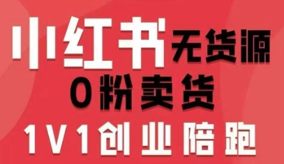 小红书无货源0粉电商课，开店准备、选品策略、笔记撰写、视频剪辑、数据分析、账号打造、资料文档-驿想项目网