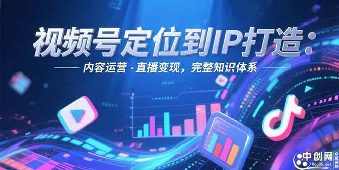 （15173期）视频号定位到IP打造：账号搭建-内容运营-直播变现，完整知识体系-驿想项目网