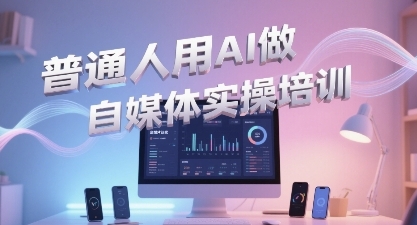 普通一个人用AI做自媒体，助你轻松开启AI自媒体创作之路-驿想项目网