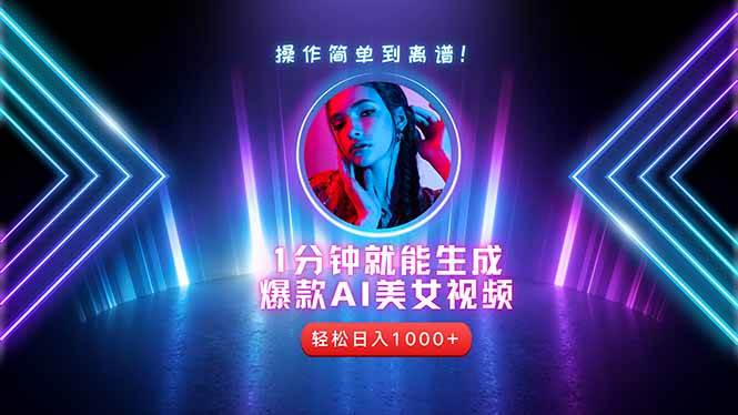 （14702期）2025年最强副业：用AI做短视频，从零开始打造爆款账号！-驿想项目网
