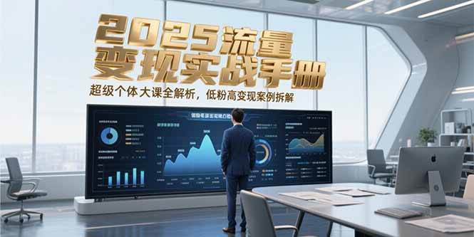 （15188期）2025流量变现实战手册，超级个体大课全解析，低粉高变现案例拆解-驿想项目网
