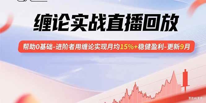 （15919期）缠论实战直播回放：帮助0基础-进阶者用缠论实现月均15%+稳健盈利-更新9月-驿想项目网