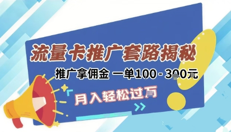 2025年外面卖1500的流量卡项目最新玩法，绿色无门槛对新手非常友好，日入3张+-驿想项目网