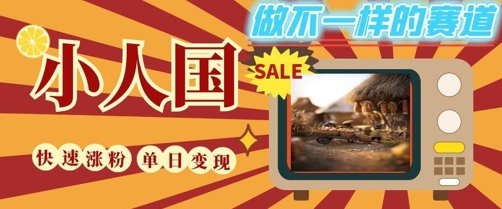 DeepSeek+绘图+视频制作小人国微观视频，小白轻轻松松上手，条条爆款，条条变现，单日就能收益-驿想项目网