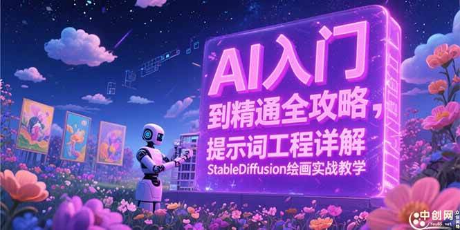 （15181期）AI入门到精通全攻略，提示词工程详解，StableDiffusion绘画实战教学-驿想项目网