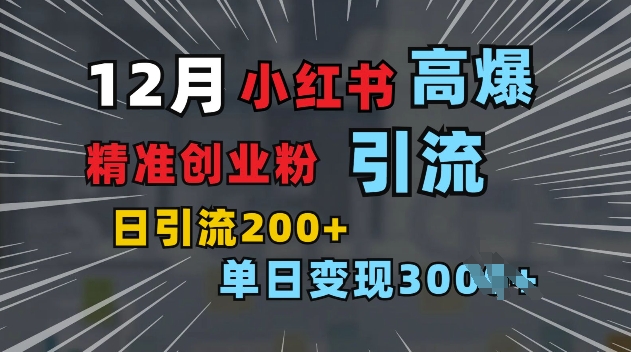 小红书一张图片“引爆”创业粉，单日+200+精准创业粉 可筛选付费意识创业粉【揭秘】-驿想项目网
