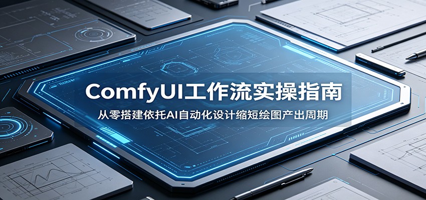 ComfyUI 工作流实操指南：从零搭建依托AI自动化设计缩短绘图产出周期-驿想项目网