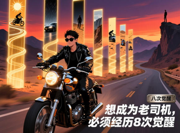 付费文章:想成为老司机,必须经历8次觉醒-驿想项目网