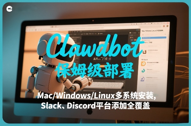 Clawdbot保姆级部署，从入门介绍、Mac/Windows/Linux多系统安装，到Slack、Discord平台添加全覆盖-驿想项目网