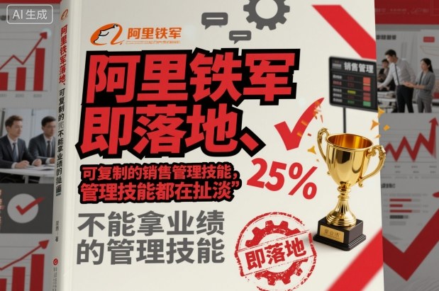 阿里铁军即落地、可复制的销售管理技能，不能拿业绩的管理技能都在扯淡-驿想项目网