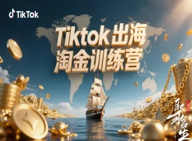 Tiktok出海淘金训练营，跨境电商TK实战变现-驿想项目网