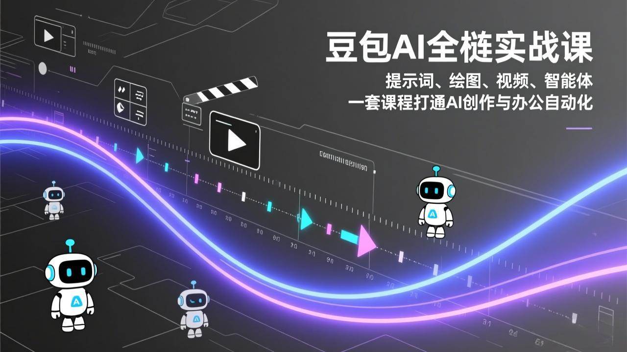 （17385期）豆包AI全栈实战课：提示词、绘图、视频、智能体，一套课程打通AI创作与办公自动化-驿想项目网