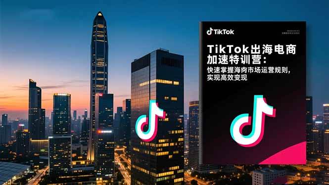 （16535期）TikTok出海电商加速特训营：快速掌握海外市场运营规则，实现高效变现-驿想项目网