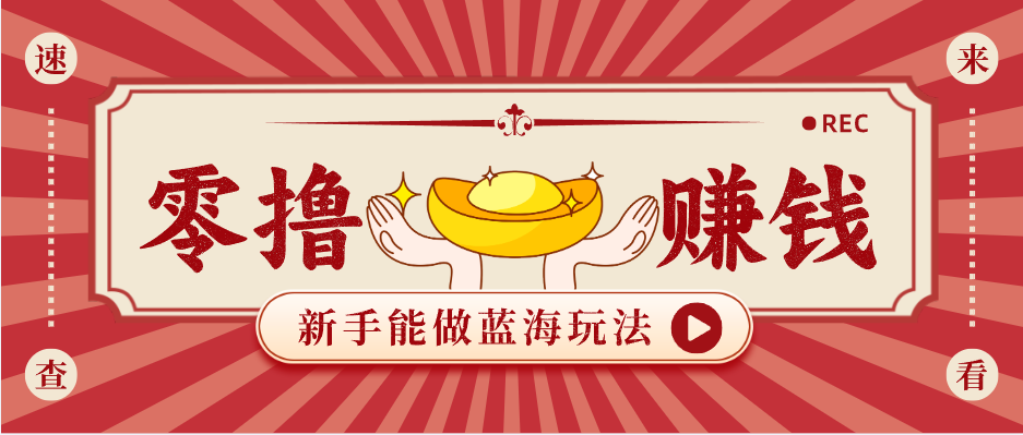 新手也能变现的蓝海玩法,一个人人能做的项目,需求量极大日入300+!-驿想项目网