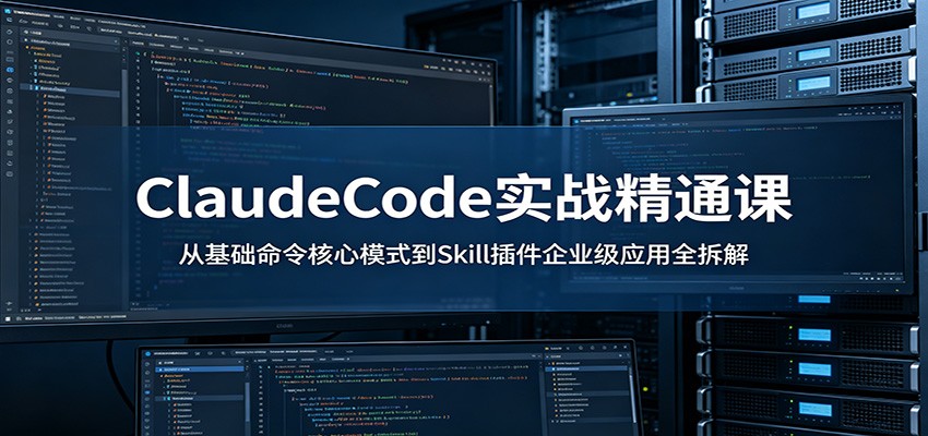 ClaudeCode实战精通课：从基础命令核心模式到Skill插件企业级应用全拆解-驿想项目网