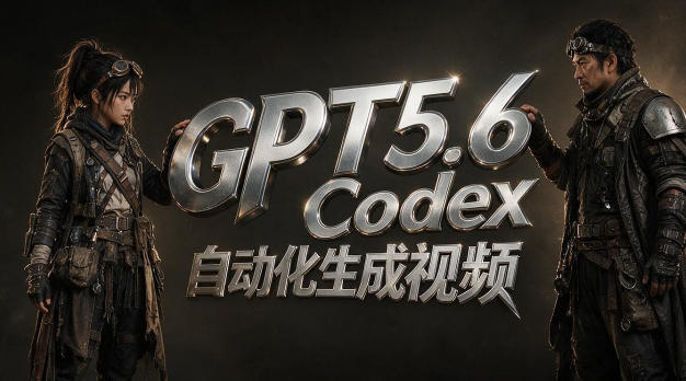 GPT5.6+Codex自动化生成视频全流程实战，从提示词设计、角色设定、封面海报，到视频生成思路与自动化工作流-驿想项目网