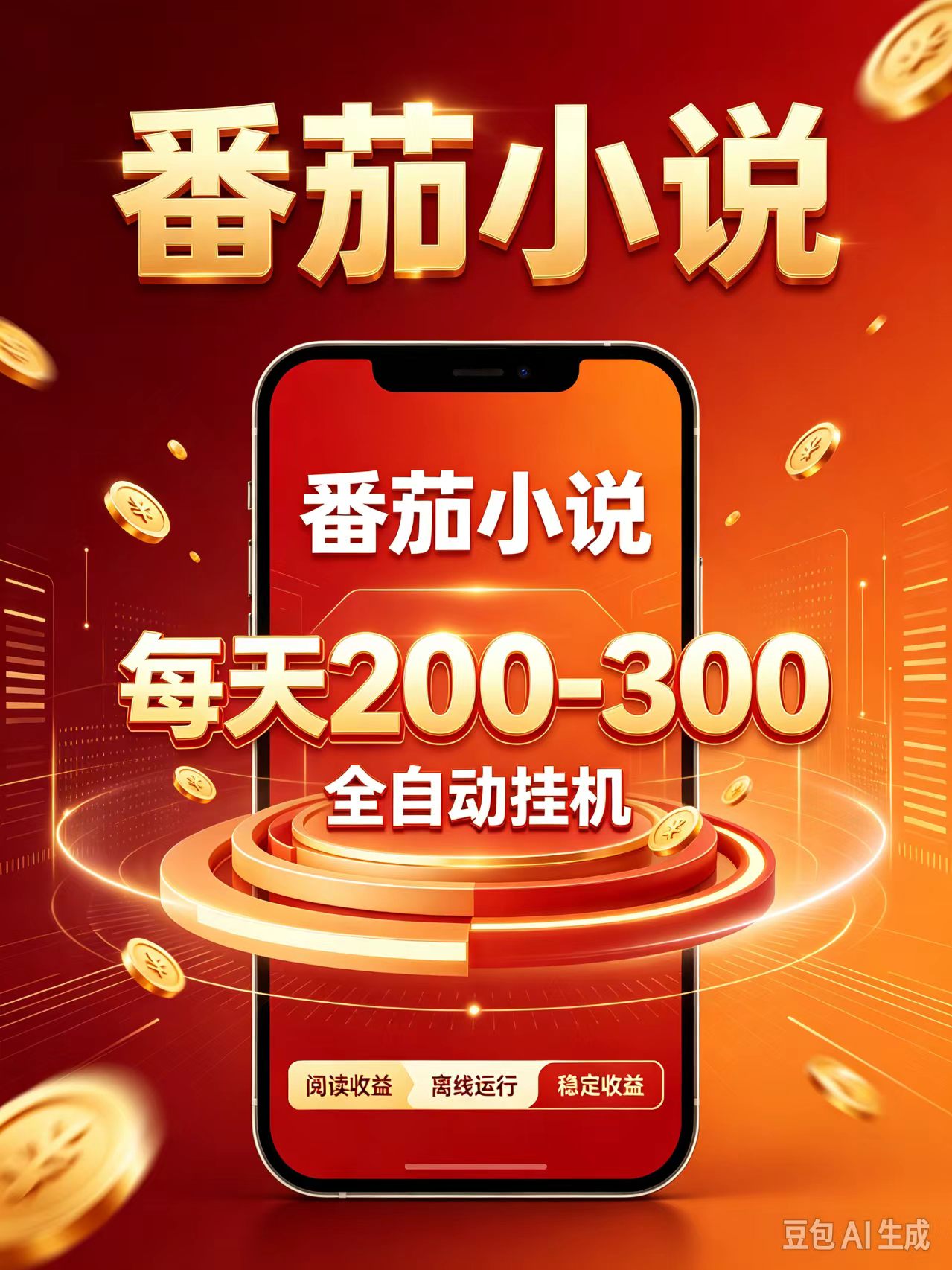 门槛极低的番茄全自动小说，日入200-300，项目非常火爆-驿想项目网