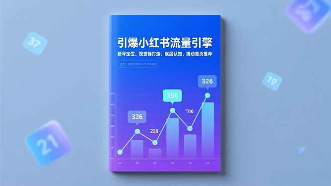 (16744期)引爆小红书流量引擎,账号定位、视觉锤打造、底层认知,撬动首页推荐-驿想项目网