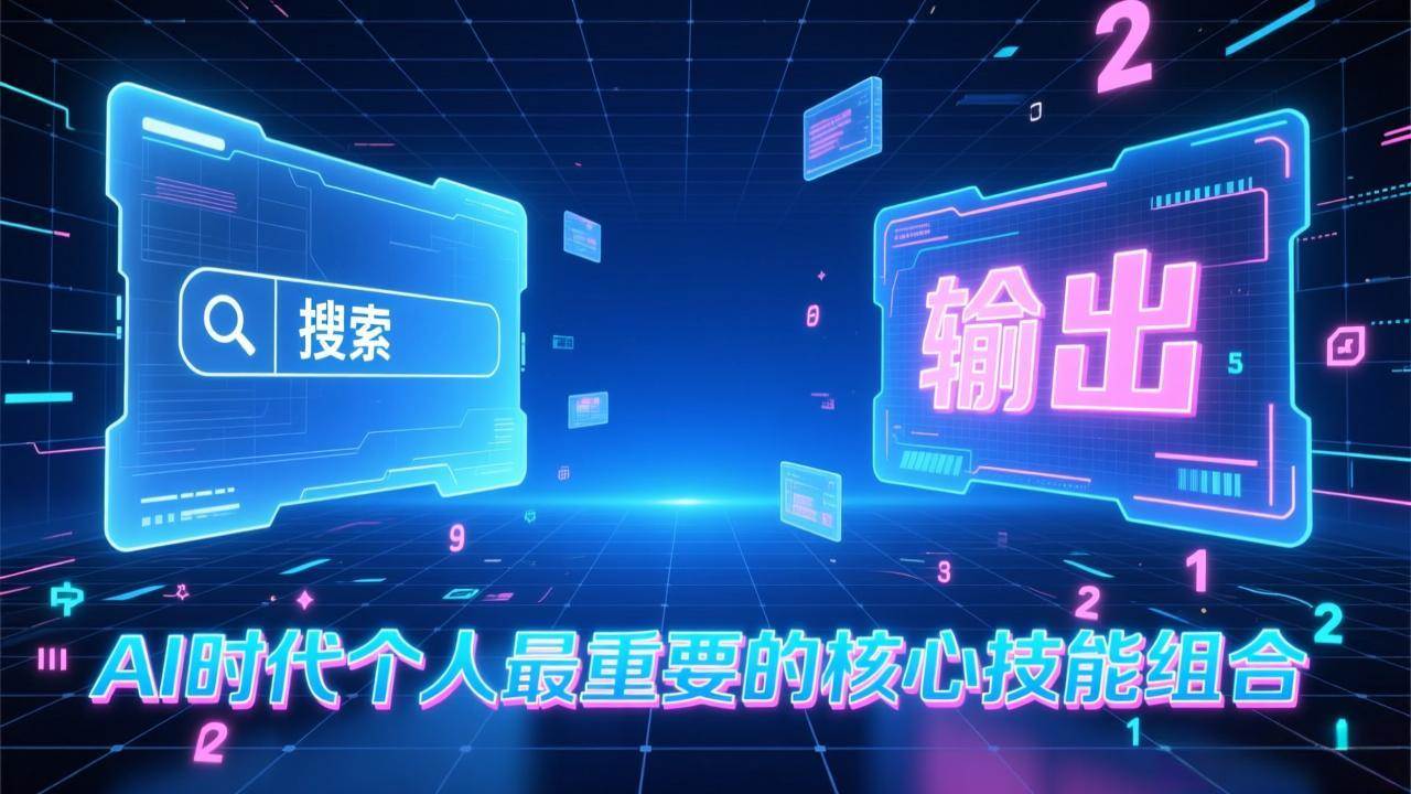 （17074期）付费文章：AI时代个人最重要的核心技能组合：“输出能力”和“搜索能力”-驿想项目网