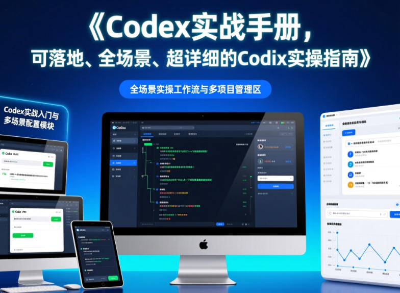 Codex实战手册,可落地、全场景、超详细的Codex实操指南-驿想项目网