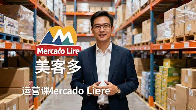 （16292期）2025美客多Mercado Libre运营课：账号注册/产品上传/促销活动/自发货模式-驿想项目网