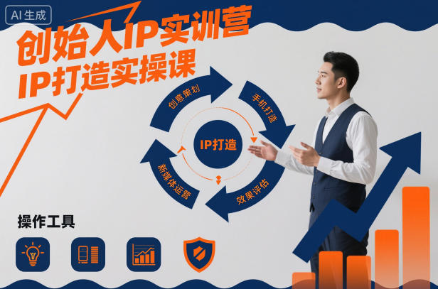 创始人IP实训营，IP打造实操课-驿想项目网