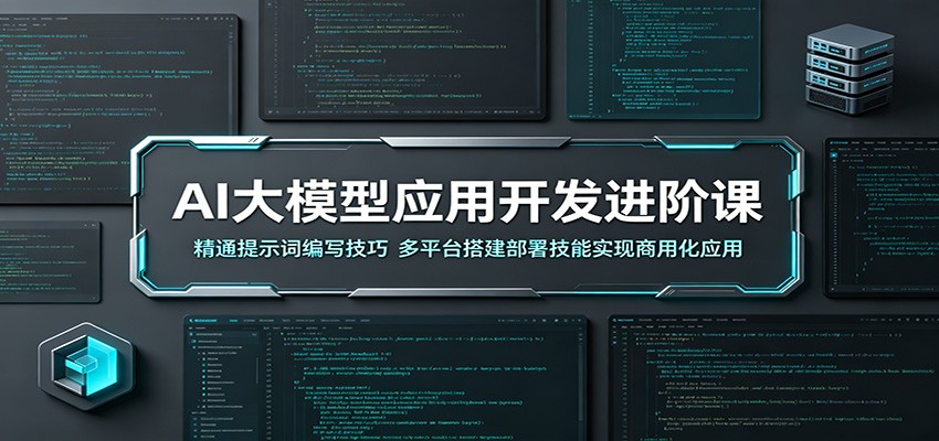 AI大模型应用开发进阶课：精通提示词编写技巧，多平台搭建部署技能实现商用化应用-驿想项目网
