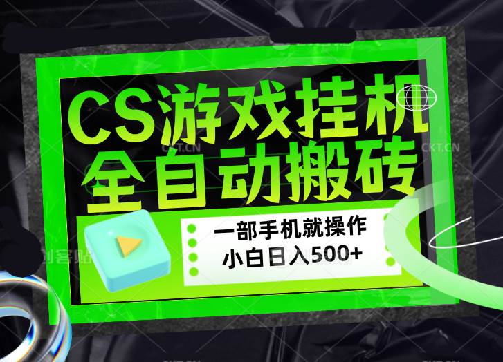 （17876期）CSGO游戏挂机捡漏搬砖，超稳定的项目，带领1000+小白实现日入500+，数据可视频验证-驿想项目网