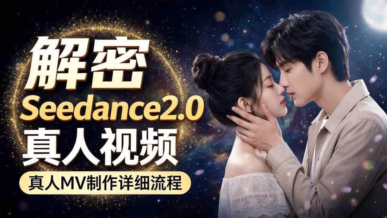 Seedance 2.0解密教程：零基础制作真人MV全流程-驿想项目网