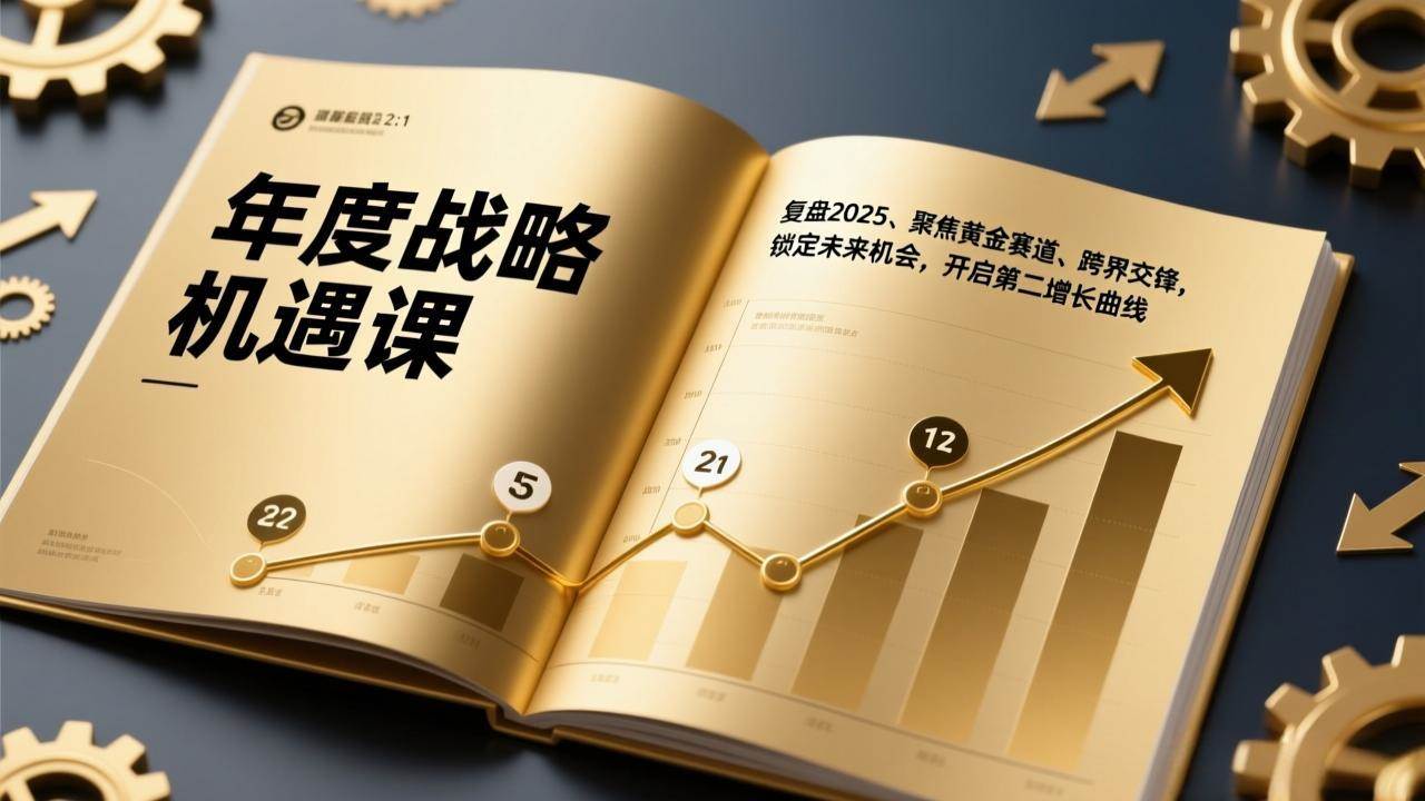 （17077期）年度战略机遇课，复盘2025、聚焦黄金赛道、跨界交锋，锁定未来机会，开启第二增长曲线-驿想项目网