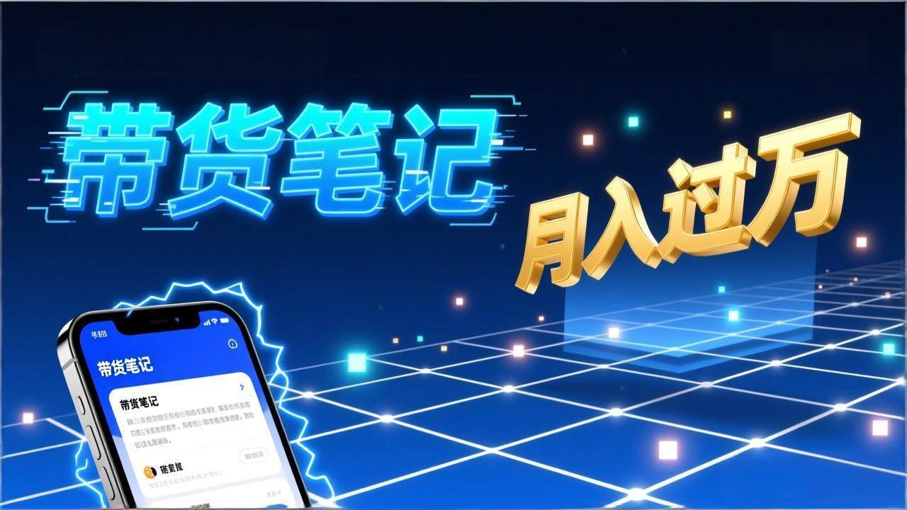 （17229期）小红书爆款笔记带货实战：拆解封面标题正文全要素，手把手教你单篇笔记带货月入过万-驿想项目网