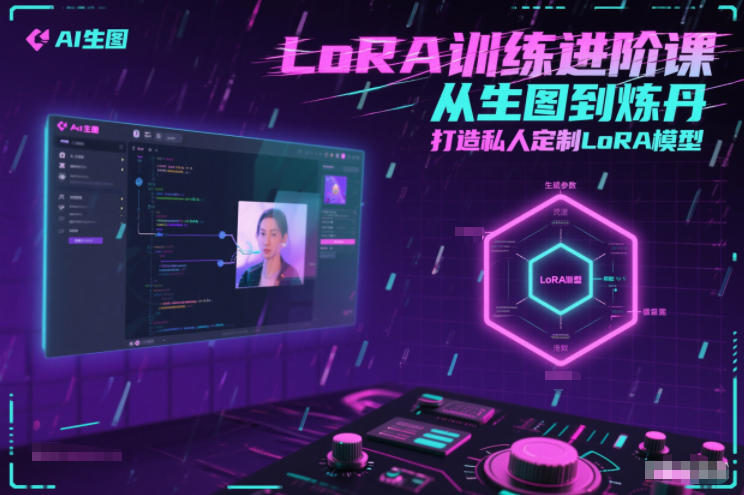 LoRA训练进阶课，从生图到炼丹，打造私人定制LoRA模型-驿想项目网