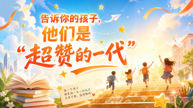 某付费社群专属文章：告诉你的孩子，他们是“超赞的一代”。-驿想项目网