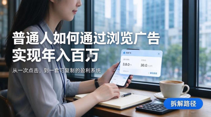 2026最新技术,24小时全自动浏览广告,全网独家项目,单台设备日入200+新手小白可快速上手,支持实地学习实地考察【揭秘】-驿想项目网