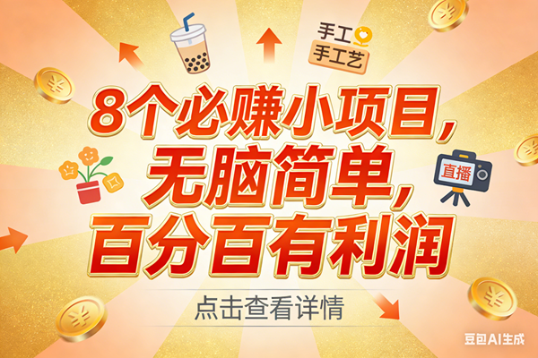 （17284期）9个必赚小项目，无脑简单，百分百有利润，副业首选，日入300+-驿想项目网