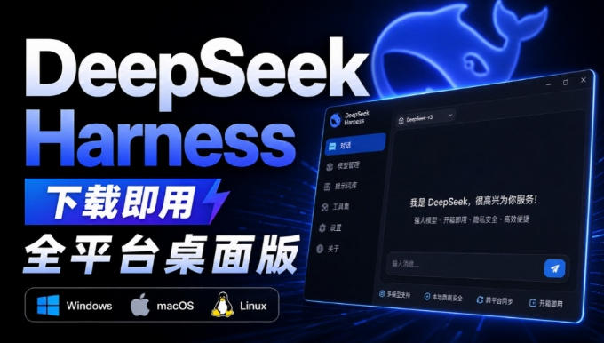 Github上近20万Stars，Harness现在可以双击运行使用了，Harness全平台桌面版-驿想项目网