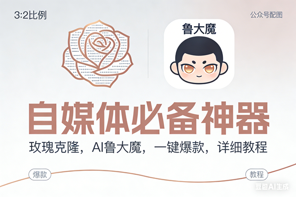 （17170期）玫瑰克隆神器，ai鲁大魔，自媒体必备工具，一键爆款神器，详细教程。-驿想项目网