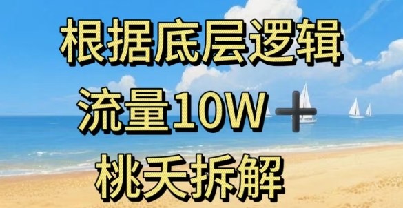 据底层逻辑，流量10W+，以安全知识科普为例-驿想项目网