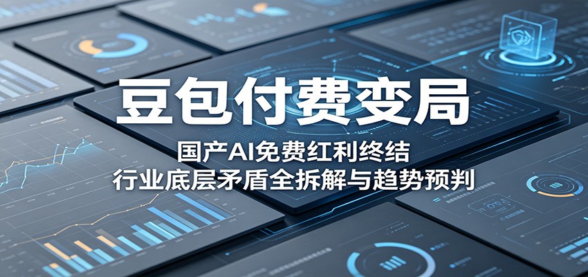 豆包付费变局：国产AI免费红利终结，行业底层矛盾全拆解与趋势预判-驿想项目网