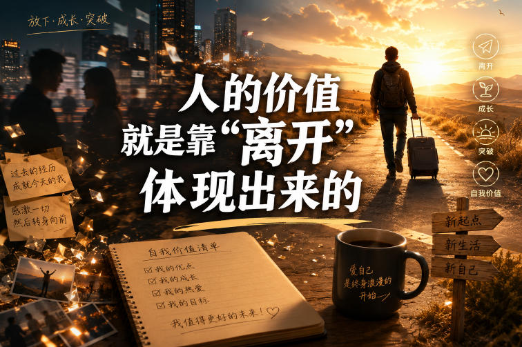 付费文章:人的价值就是靠“离开”体现出来的-驿想项目网