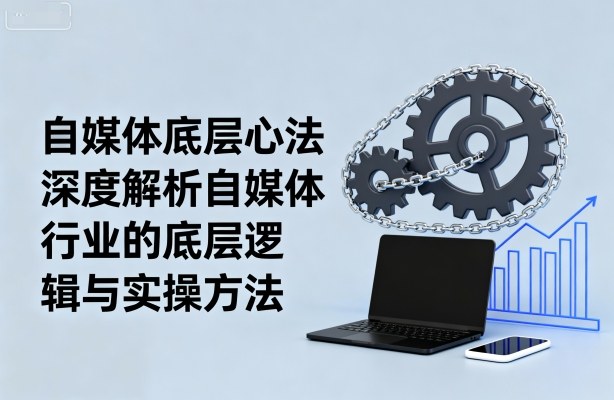 自媒体底层心法，深度解析自媒体行业的底层逻辑与实操方法-驿想项目网